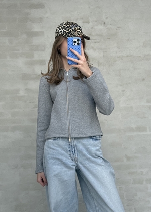 Saalice zip hoodie 15921 Grey Me. Samsøe